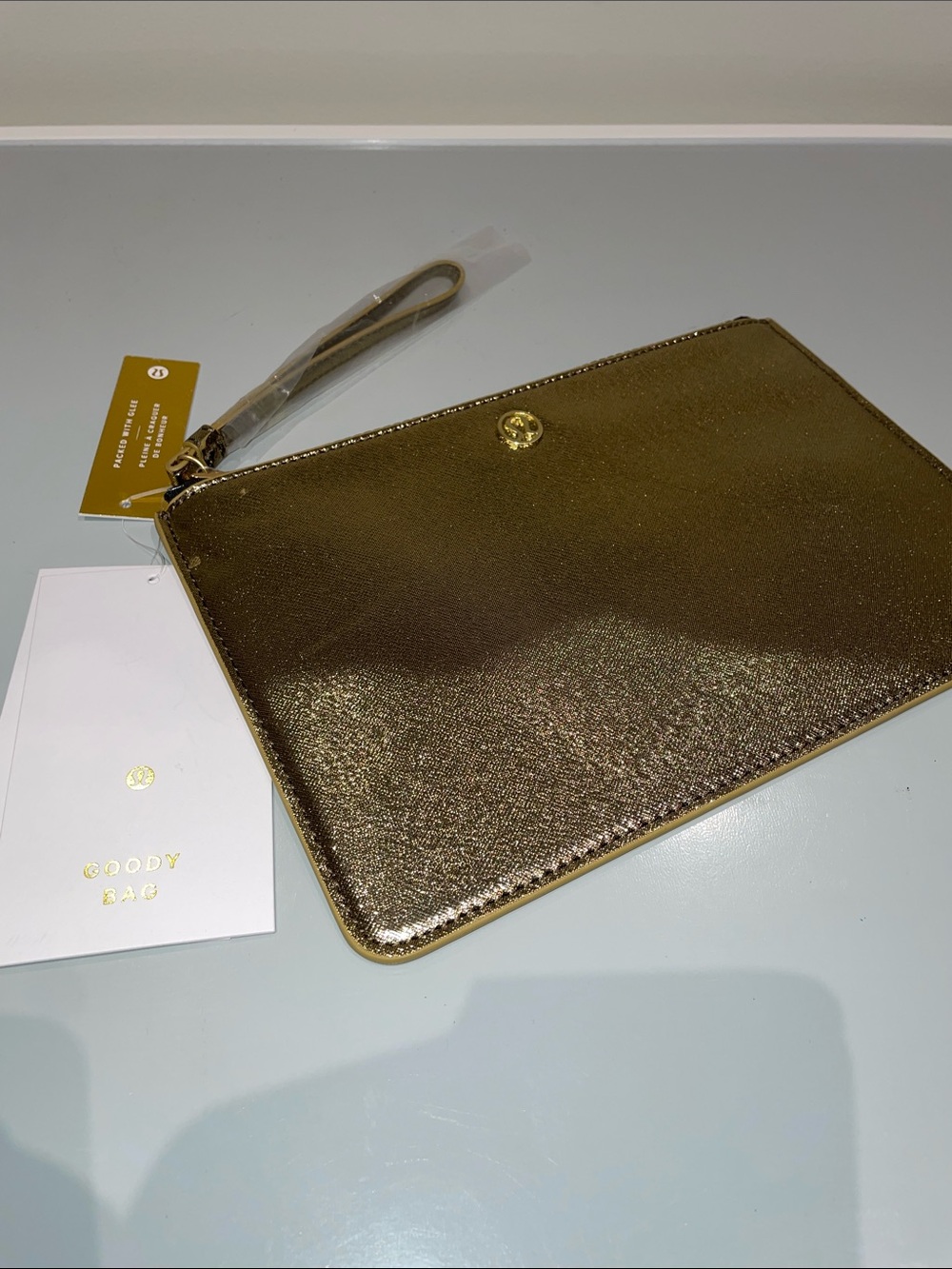 Lululemon Goodie Bag - GOLD NWT